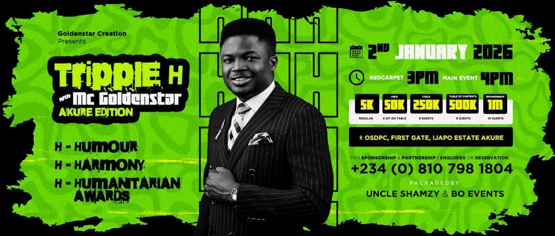 Trippie H with MC Goldenstar (Akure Edition)